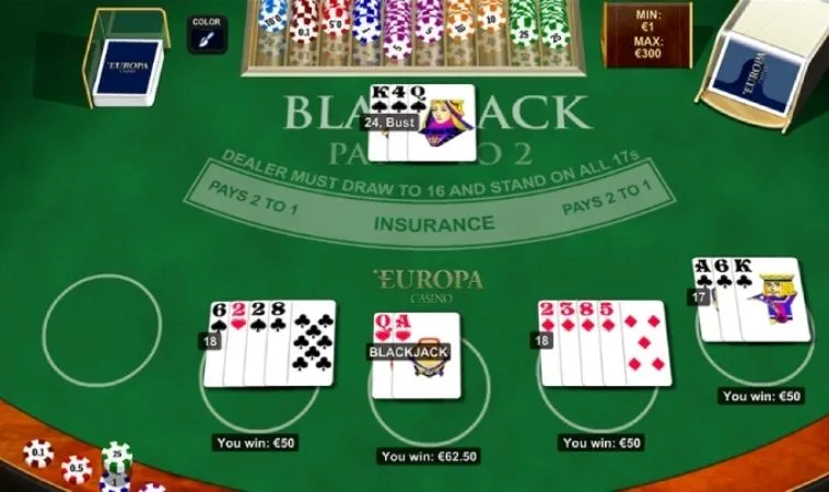 Trò Chơi Blackjack Tại 123Win: Hướng Dẫn Và Bí Quyết Thắng Lớn 2 Chiến thuật đánh Blackjack tại 123Win hiệu quả